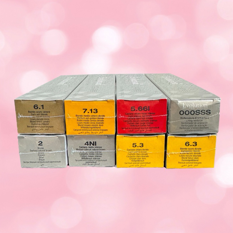 ALFAPARF 60 ML.สีผม สำหรับปิดผมขาว