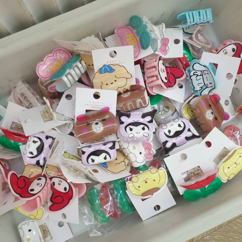 พร้อมส่ง กิ๊ฟงับ ลายการ์ตูน 4.5cm (1989)