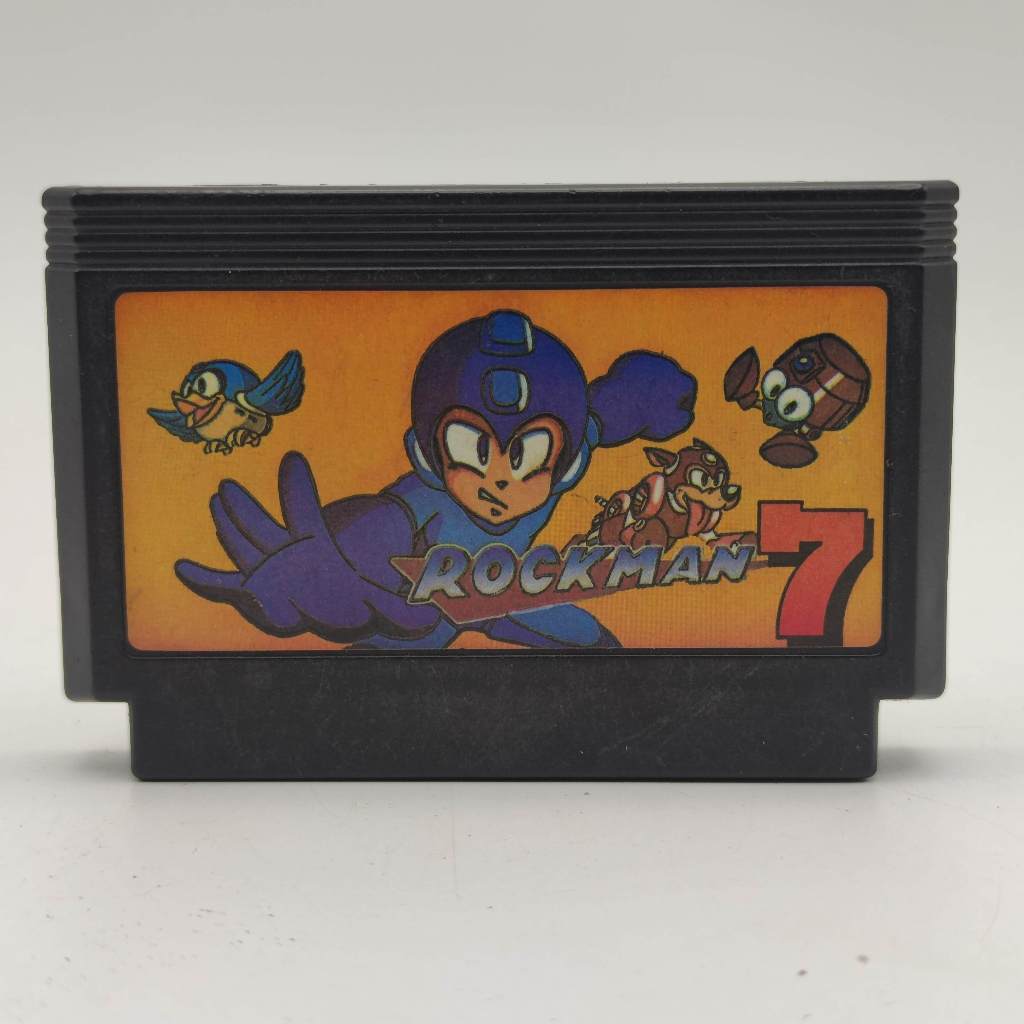 Rockman 6 ตลับก๊อปเก่ายาง [bootleg] เทสแล้ว เปิดติด Family ฟามิลี่ Famicom