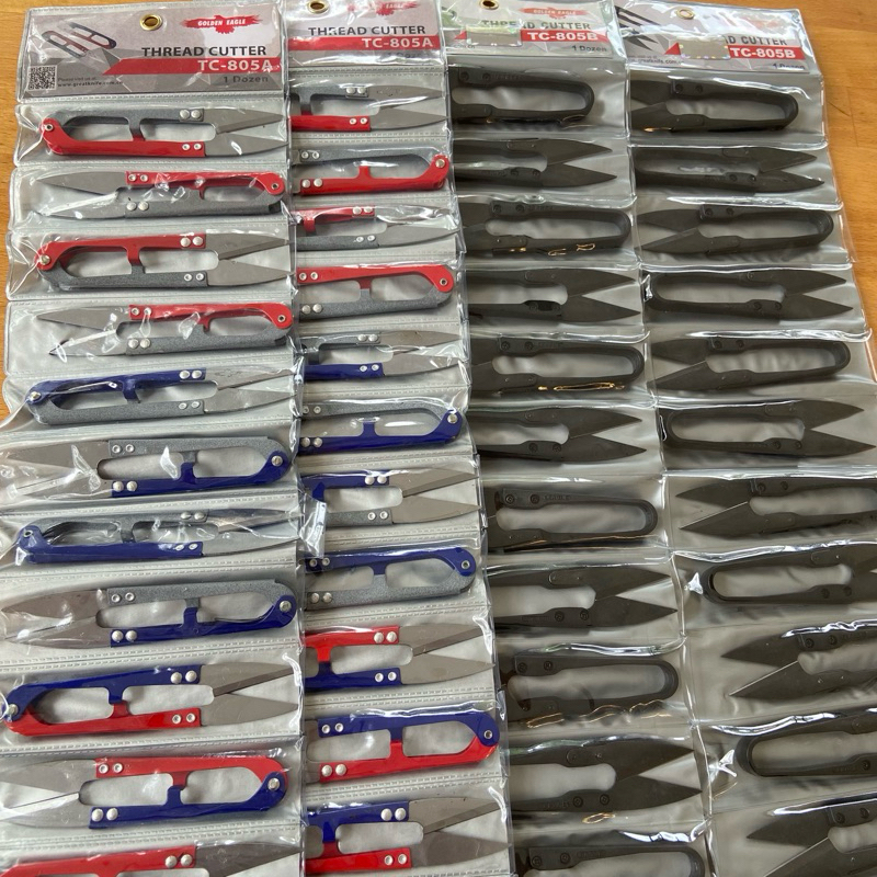 กรรไกรก้ามปู/กรรไกรตัดเศษด้าย/1 แพ็คมี 12 ชิ้ึนราคาต่อ1 แพ๊ค(สินค้าพร้อมส่ง)