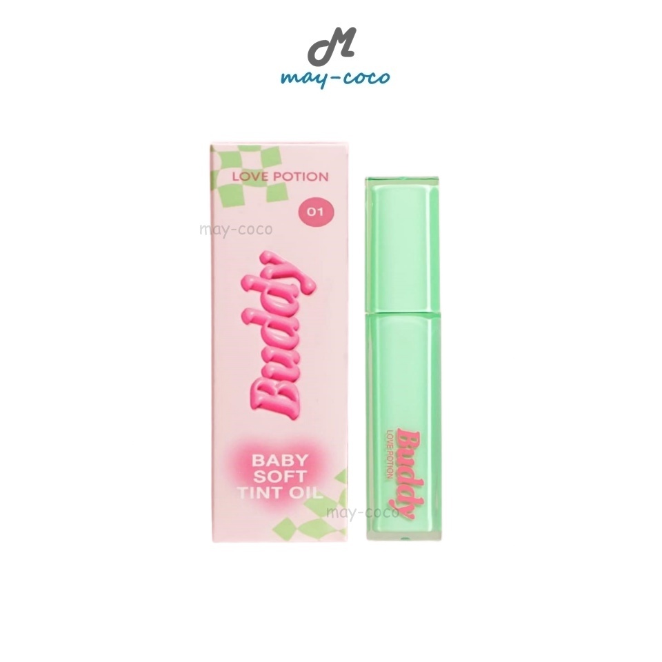 ถูก/แท้/มีไลฟ์ (มีสีใหม่) ลิป Love Potion Baby Soft Tint Oil ทิ้นออยซ้อก้าด ลิปทินท์ เลิฟโพชั่น ปากฉ่ำ ฉ่ำวาว ทิ้งสเตน