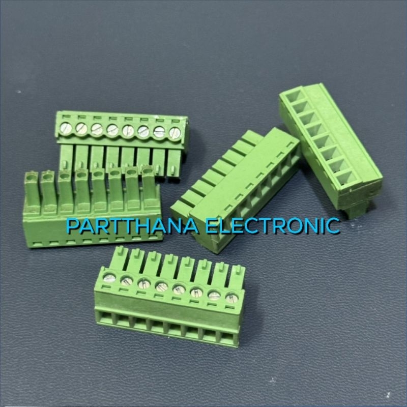 15EMG-3.81 เทอร์มินอล บล็อค ระยะ3.81mm- 6Pเมีย 8Pเมีย 10Pเมีย ราคาต่อ1ชิ้น