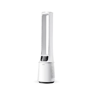 Midea พัดลมไร้ใบพัด กรองอากาศในตัว Air Multiplier รุ่น AMS150-PBW สี Arctic White (กรองฝุ่น PM2.5 ด้วยฟิลเตอร์ HEPA H13)