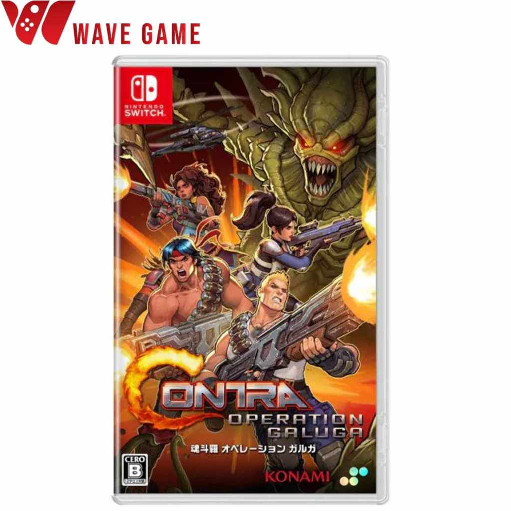 nintendo switch contra operation galuga ( english )