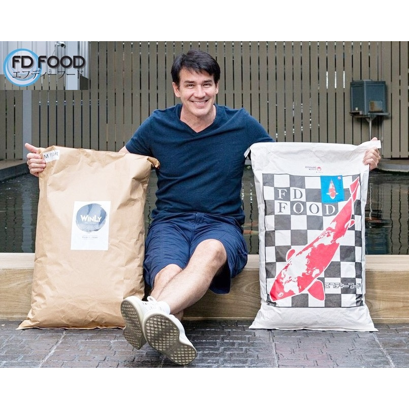 WinLy Koi Food​ ​อาหาร​ปลา​วิลลี่​ koi​ อาหาร​นำเข้าจากญี่ปุ่น ขนาด 15 kg.
