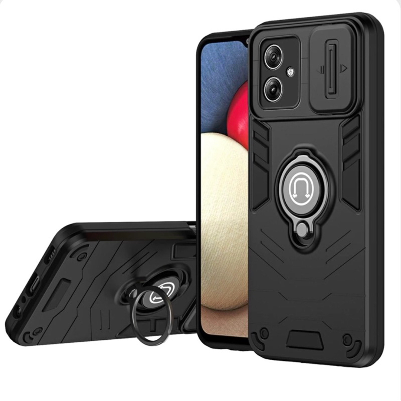 เคสโทรศัพท์ สำหรับ Case Samsung A06 A16 เคสกันกระแทก แหวนขาตั้ง สไลด์กันกล้อง เคสตั้งได้ TPU+PC