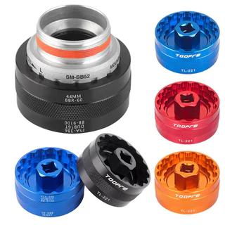 Toopre ประแจซ็อกเก็ตจักรยาน ตัวถอดกระโหลกกลวงจักรยาน 5 in 1 DUB16T BBR60 FSA386 อลูมิเนียม CNC