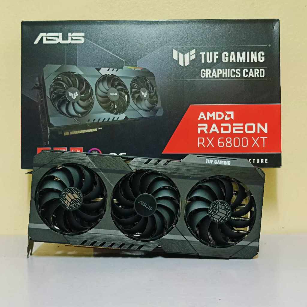 RX 6800 XT ASUS TUF GAMING 16GB GDDR6 สินค้ามือสอง