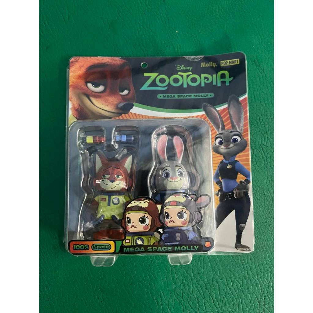 มีสินค้าพร้อมส่ง Mega Space Molly x Zootopia 100%  ของแท้ By Popmart