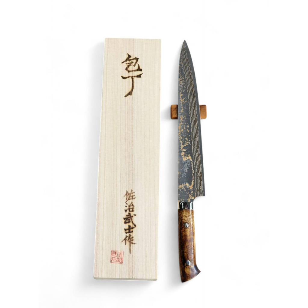 SB048  Saji VG10 Gold BCW Sujihiki 270 mm. (มีดญี่ปุ่น)