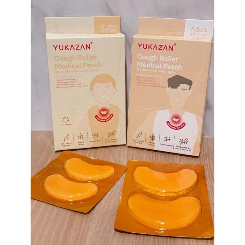 YUKAZAN COUGH RELIEF MEDICAL PATCH 6s