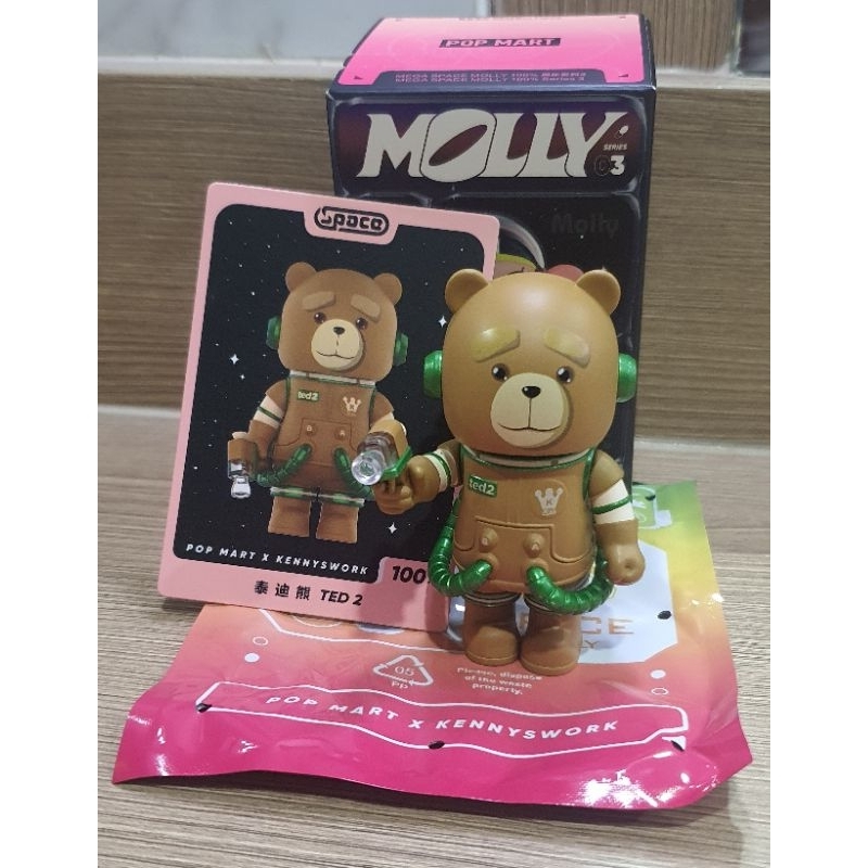 ส่งต่อ Molly space series 3 (TED 2) ของแท้ 100% (แกะตัวแล้ว มีการ์ด + กล่องครบ)