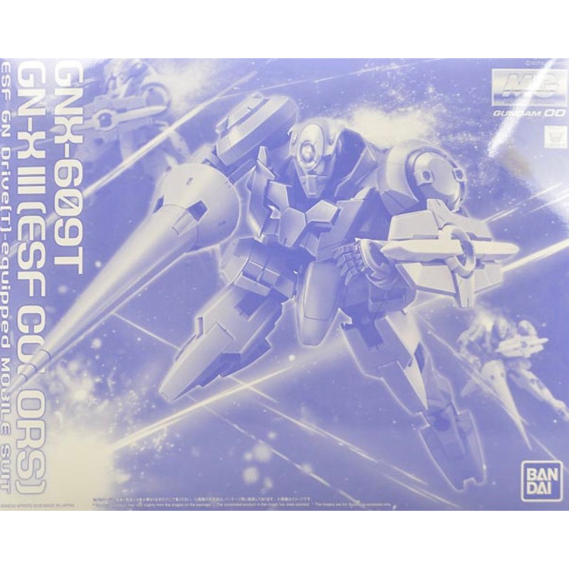 [P-BANDAI]:MG 1/100 GNX-609T GN-X III (ESF COLORS)