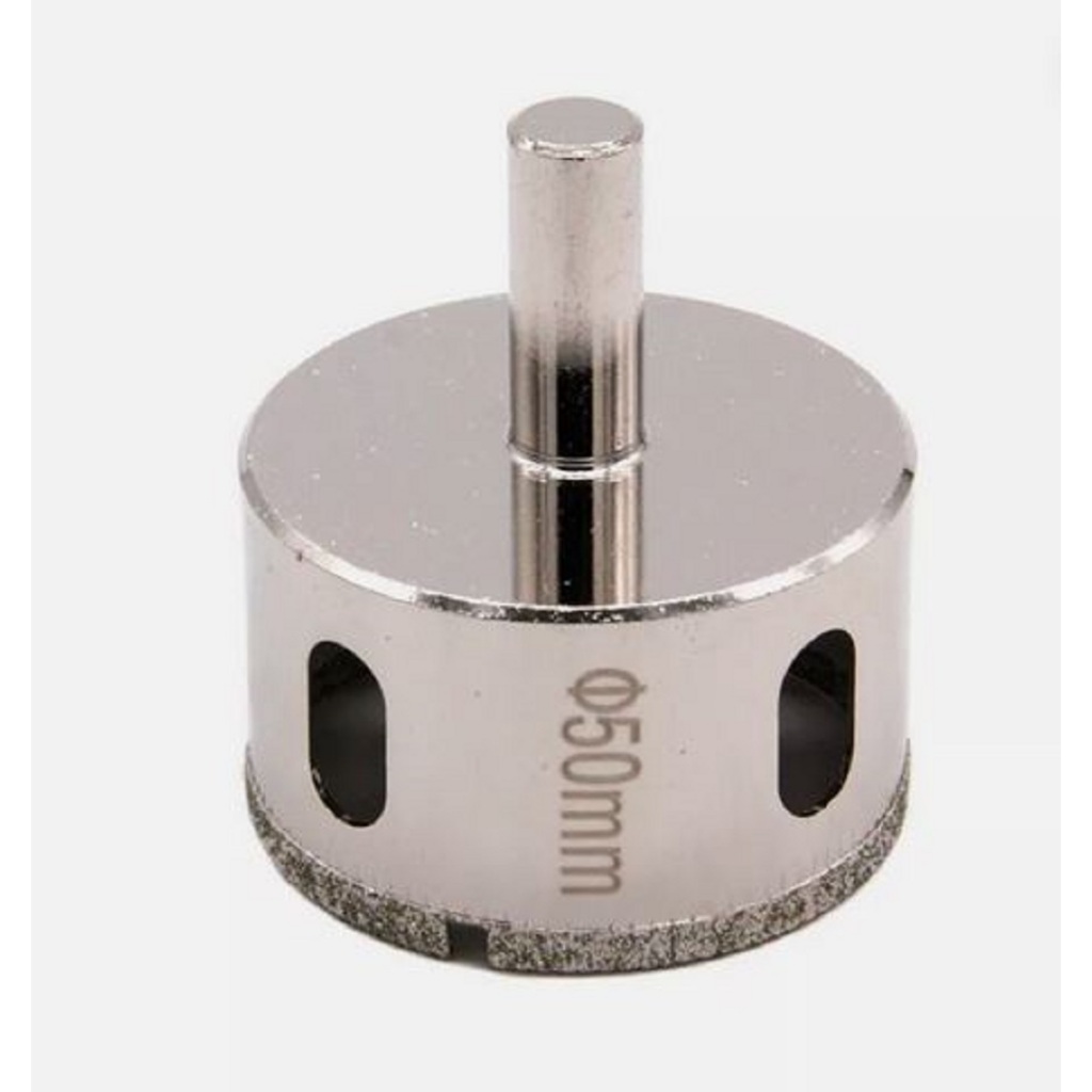 โฮลซอว์ดอกเจาะกระเบื้องหัวเพชรขนาด GLASS HOLE SAW 50 MM