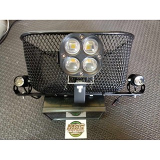 ขาไฟยึดไฟสปอร์ตไลท์3ตำแหน่งใส่ได้ทุกรุ่นที่มีตะกร้า(แถมสติ๊ก…