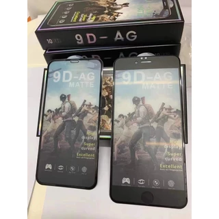 9D-AGฟิล์ม เล่นเกม ไร้นิ้วมือ แบบด้าน สำหรับ Iphone 15ProMax 14Pro 13Pro Max 12 6+ XS XR XS-Max 11 11ProMax 14PROMA