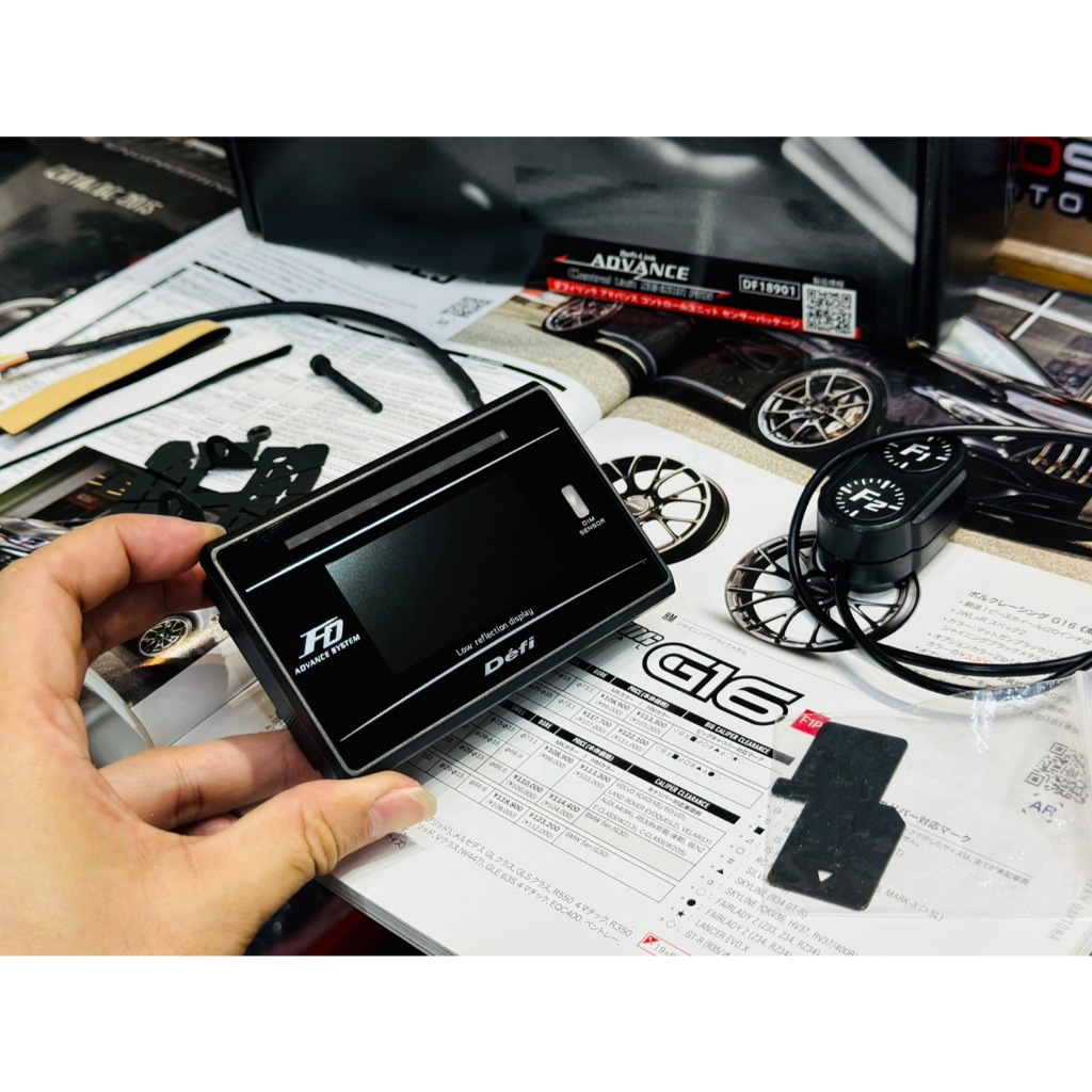 Gauge defi fd advance control unit ต่อกับ OBD2 จอสีดิจิตอล V.2024 กล่องคอนโทรล รีโมท เกจ ไต้หวัน งานเทียบ สำหรับ Defi fd