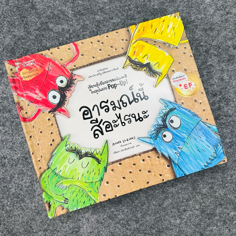 อารมณ์นี้สีอะไรนะ (ปกแข็ง) หนังสือ pop up นิทานเด็ก / หนังสือมือสอง