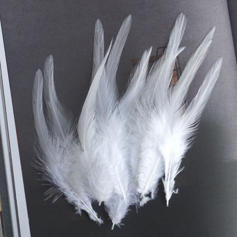 ขนไก่ย้อม ขนไก่จริงย้อมสี ความยาว 5-9 cm. (1 แพ็ค 30 ชิ้น) อ่านรายละเอียดก่อนสั่งซื้อนะคะ ราคา ถูกที่สุด ดีลบีเคเค รูปภาพหลัก