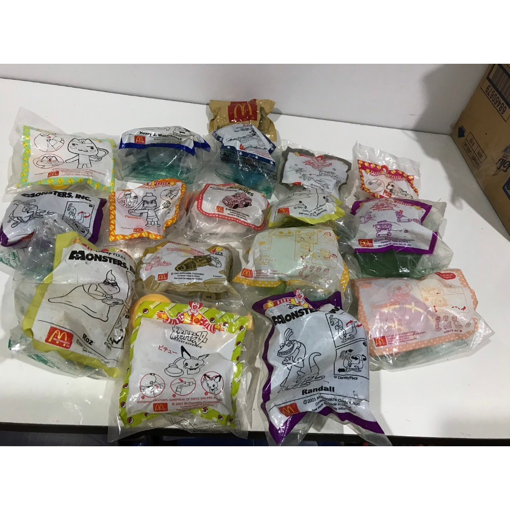 ของเล่น McDonald Happy Meal รวมๆ