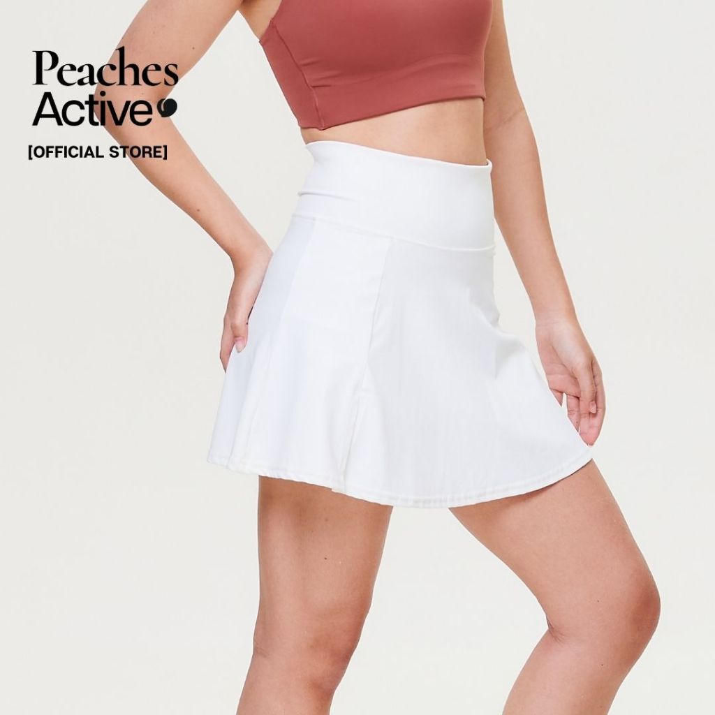 Peaches Active - กระโปรงออกกำลังกาย Luxeflex Slit Skirt