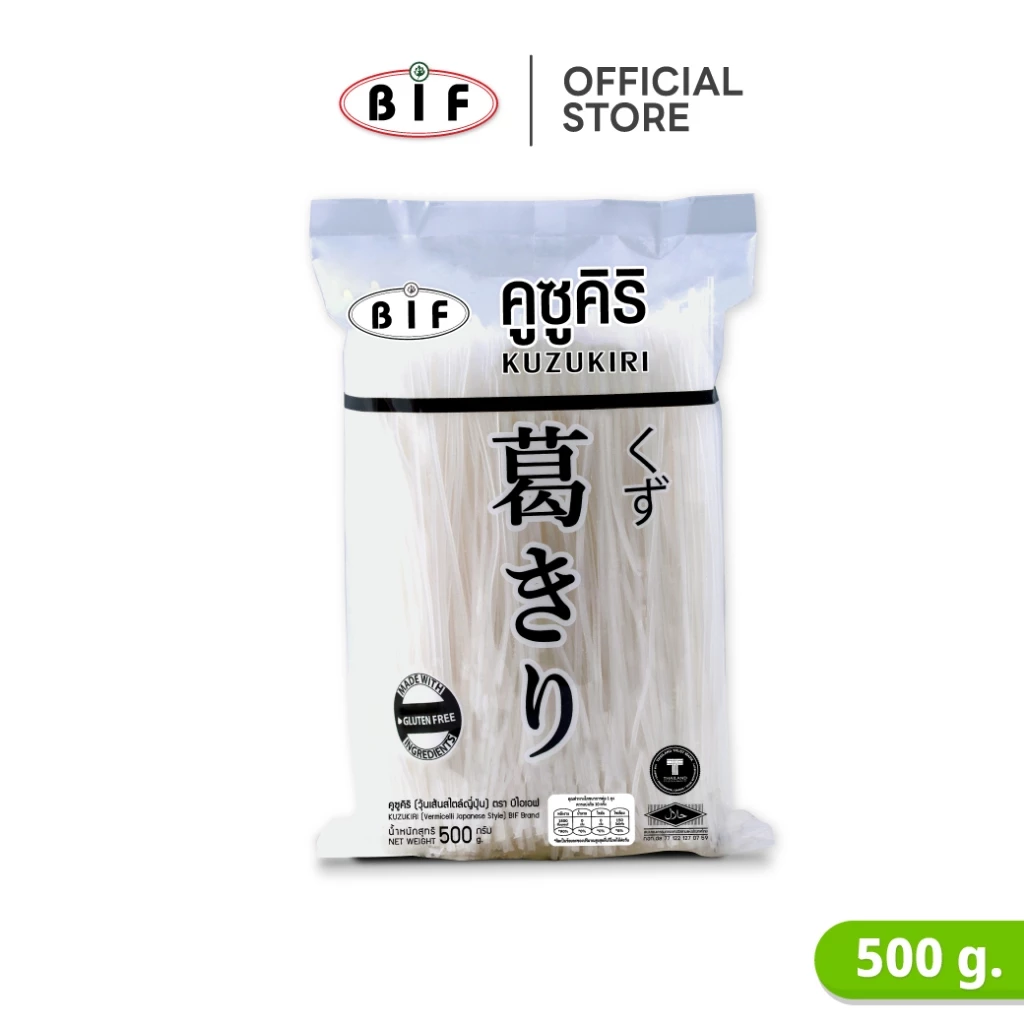 วุ้นเส้นญี่ปุ่นคูซูคิริ ตรา BIF 500 g.