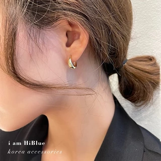 ในไทย💖ต่างหู ทรงกลม ขนาดเล็ก สไตล์เกาหลี มินิมอล วินเทจ เครื่องประดับ สําหรับผู้หญิง.COD