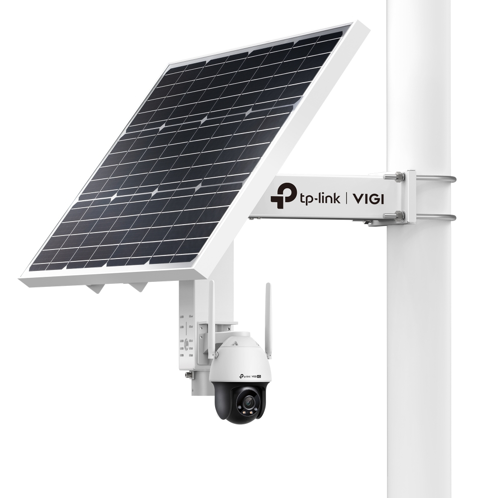 TP-Link VIGI SP6020 แผงโซลาร์เซลล์ IP66 กันน้ำกันฝุ่น VIGI Intelligent Solar Power Supply System