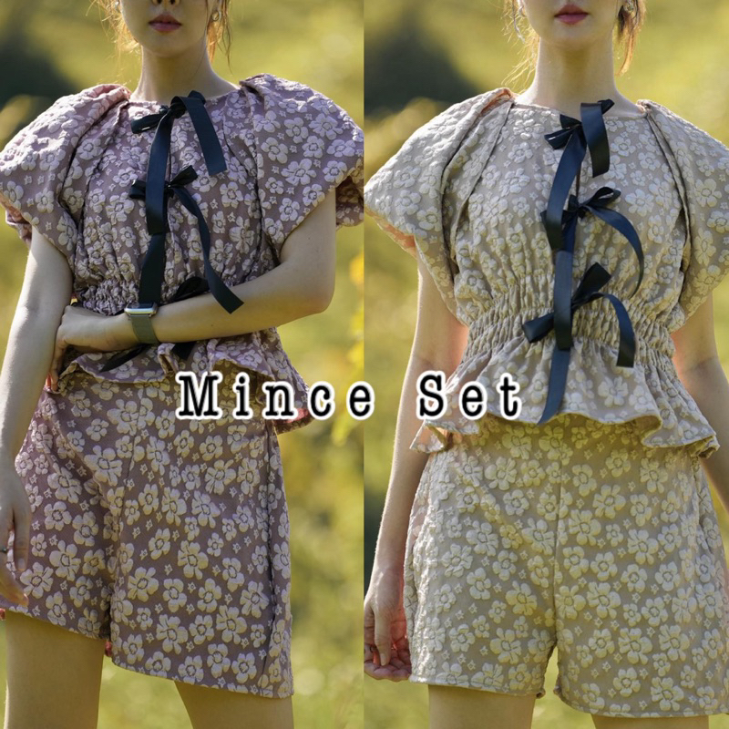 Mince set (950.-) น่ารักน่าหลงใหลที่สุด ทางแบรนด์ตั้งใจทำให้ไม่ซ้ำใคร