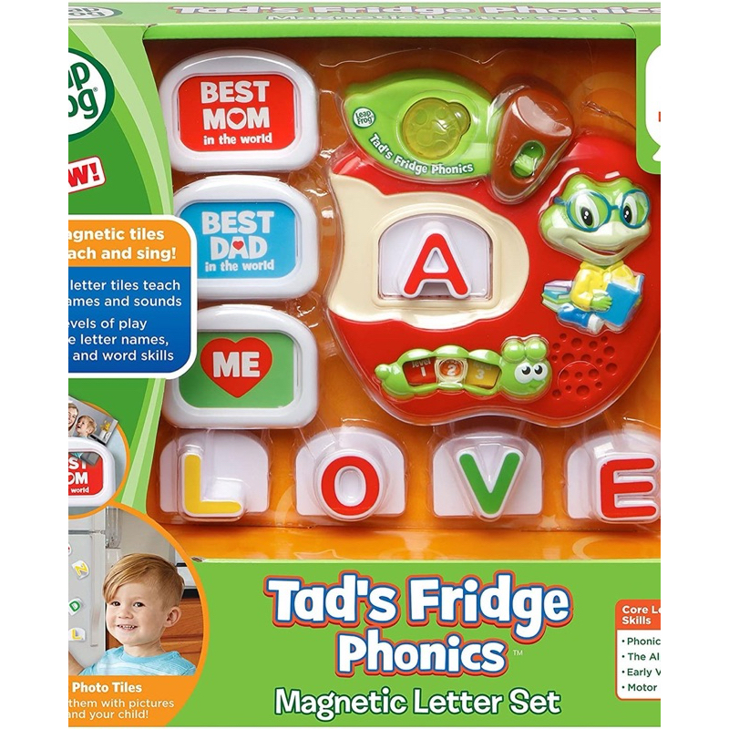 ของเล่นฝึกทักษะภาษาอังกฤษ LeapFrog Fridge Phonics Magnetic Letter Set