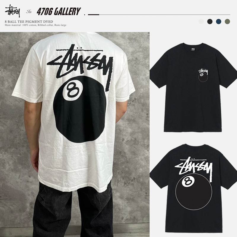 [แท้ 100%] เสื้อ Stussy 8 ลูกซีรีส์ SS2 Tee AU Model กรุงเทพฯ พร้อมส่ง
