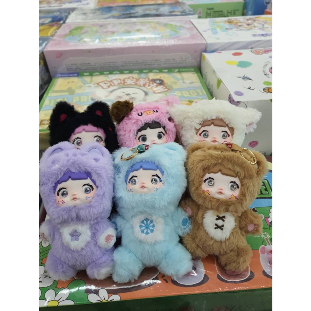 พร้อมส่งในไทย !! กล่องสุ่ม กล่องจุ่ม แบบจุ่ม Nommi นมมิ พวงกุญแจ ของแท้100% มีหน้าร้าน