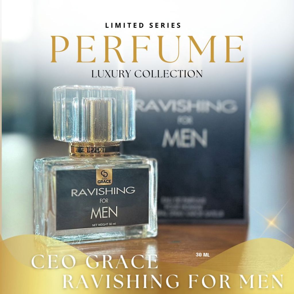 น้ำหอมสุภาพบุรุษ CEO GRACE RAVISHING FOR MEN 30 ML.