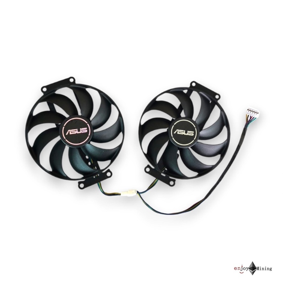พัดลมการ์ดจอ ASUS GTX 1660 1660s 1660ti 2060s DUAL EVO graphics card fan FDC10H12S9-C