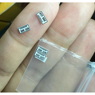 สติ๊กเกอร์ป้ายทะเบียนจิ๋ว1ชุด 5ชิ้น สำหรับติดโมเดลรถ 1:64 พร้อมส่ง (เฉพาะสติ๊กเกอร์ไม่รวมรถ)
