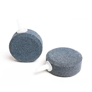 coralcoveshop หัวทรายละเอียด Air stone หัวทรายออกซิเจน หัวทรายจาน เพิ่มออกซิเจน ขนาด 4/6/8/10ซม.