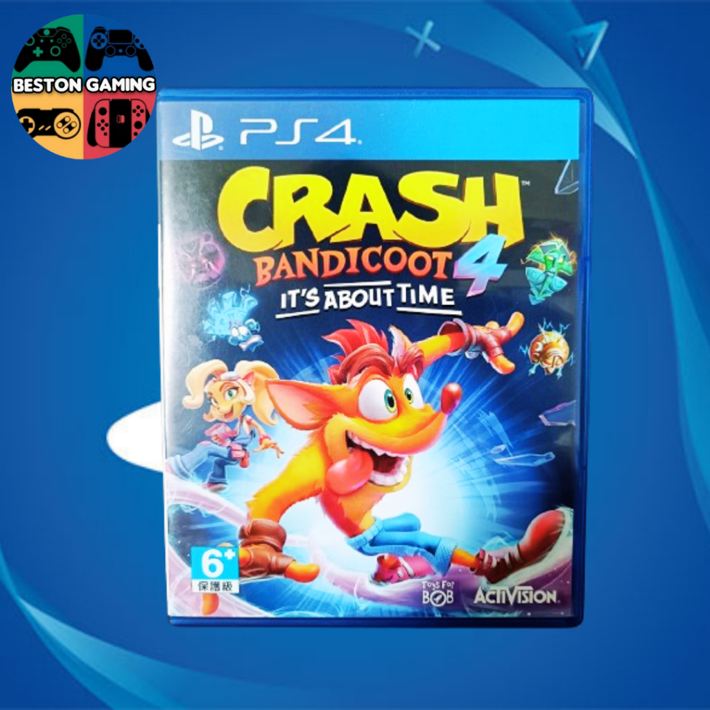 PS4 แผ่น PS4 Crash Bandicoot 4  มือ 2