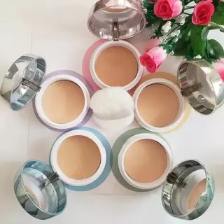 BCL Clear Last High Cover Face Powder 12g 6สูตร แป้งตลับไม่ผสมรองพื้น