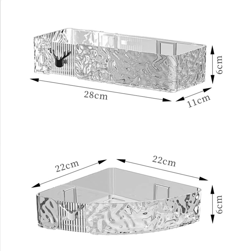 ที่ใส่สบู่ ชั้นวางสบู่ ชั้นวางของอเนกประสงค์ ที่วางสบู่ ที่วางของในห้องน้ำ Dreamhouse - รูปที่ 7