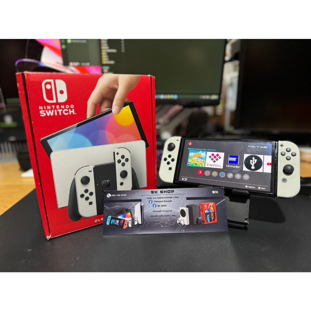 Nintendo Switch OLED แปลง Atmosphere 128 GB มือสอง