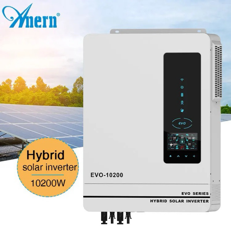 Anern Solar Inverter Off Grid Hybrid 10.2kw รับประกันศูนย์ไทย 1 ปี