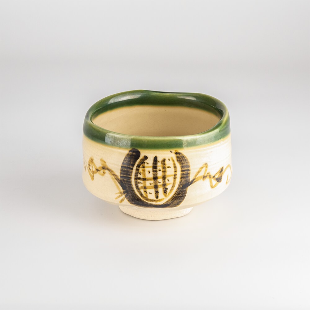 Oribe Matcha Ceramic cut (M03-013 Made in JP)