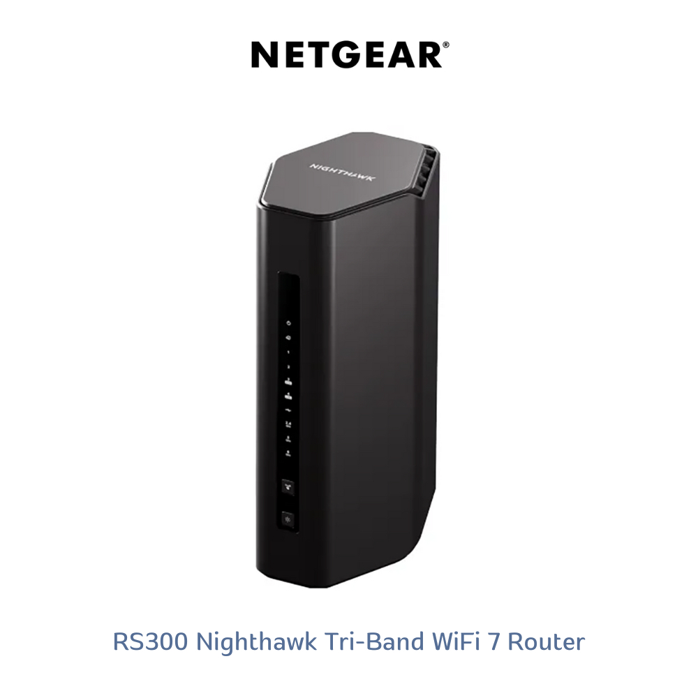 NETGEAR RS300 Nighthawk WiFi 7 Router 9.3Gbps for Gaming