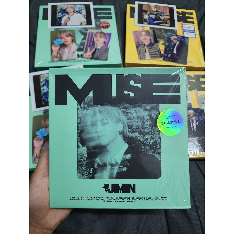 Jimin muse weverse us อัลบั้มเต็มไม่แกะซีล