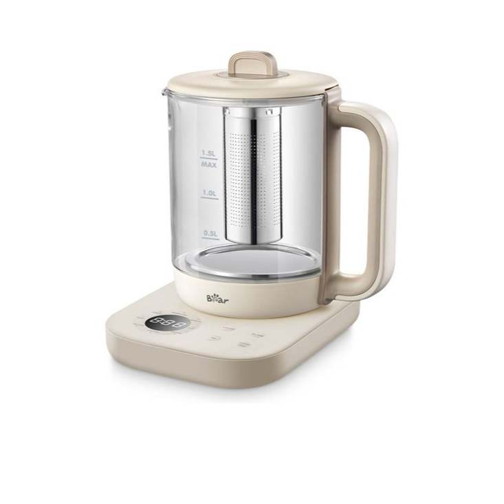 Multi-Function Glass Kettle 1.5 L BR0067 Multi-Color