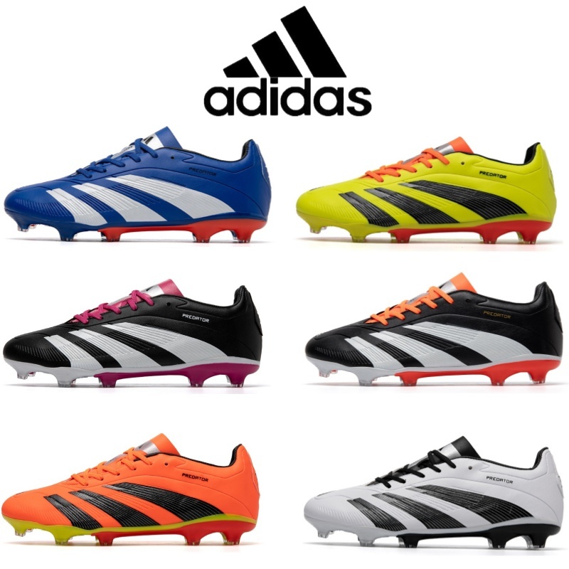 Adidas Predator FG รองเท้าสตั๊ด สตั๊ด ฟุตบอล หุ้มข้อ สนามหญ้า เหมาะกับเล่นฟุตบอลกลางแจ้ง สําหรับผู้ชาย