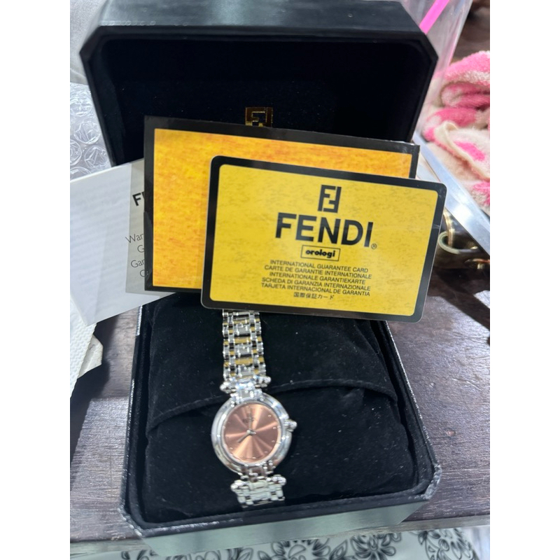 Used Fendi 750L watch (Lady size)(มือสอง)