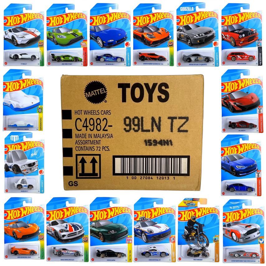รถฮอตวิว - โมเดลรถเหล็ก ลิขสิทธิ์แท้ รถเหล็ก HOTWHEELS 1/64 ของใหม่น่าสะสม SC รถของเล่น ของสะสม