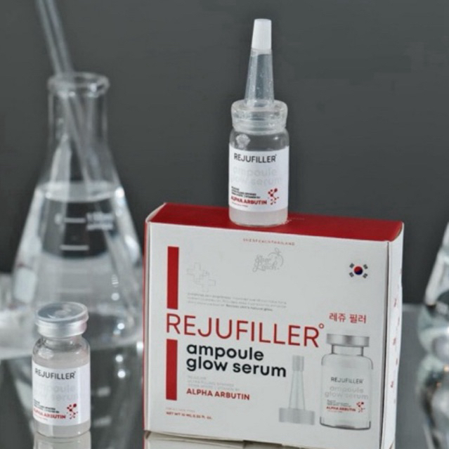 [ลดในไลฟ์30%]ของแท้ REJUFILLER AMPOULE รีจูฟิลเลอร์ แอมพูลนางฟ้า ลดรอย สิวยุบไวผิวฟูอิ่มน้ำชุ่มชื้น ผิวกระจกglassskin