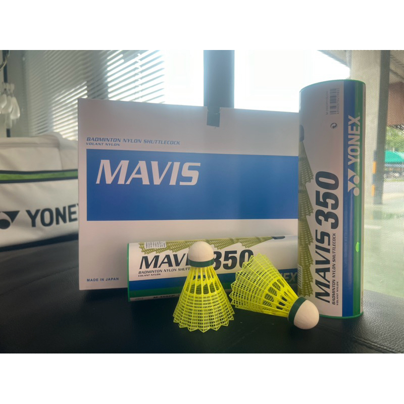 Yonex Marvis 350 ลูกแบดมินตันพลาสติก ฝาเขียว